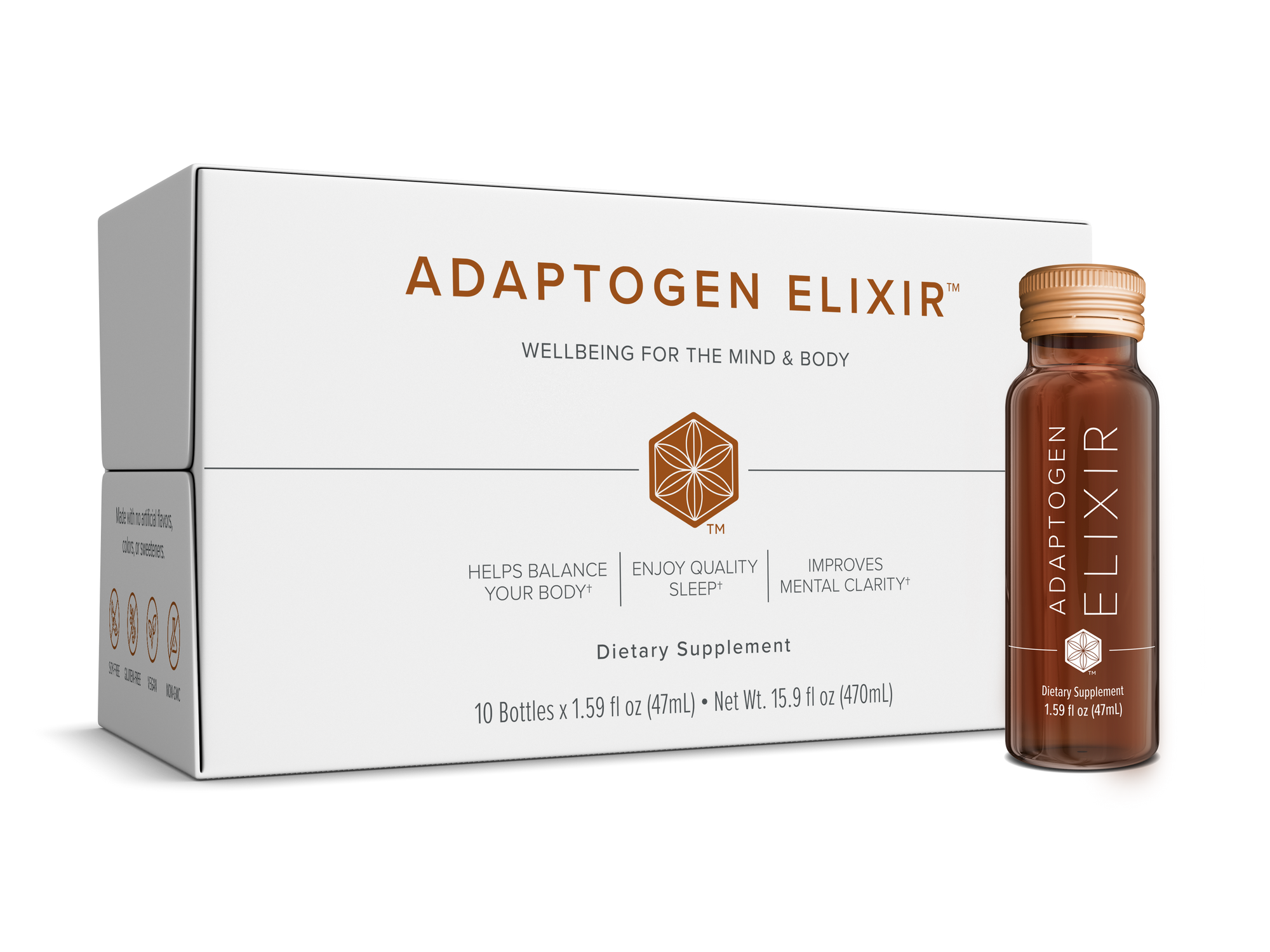 Adaptogen Elixir | Stress Support, Focus and Energy Wellness Drink