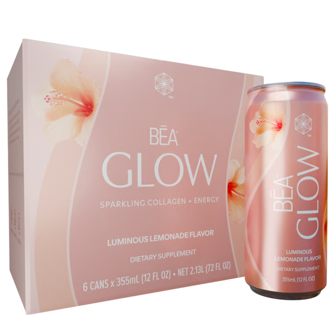 BEA Glow Sparkling Collagen Energy Drink